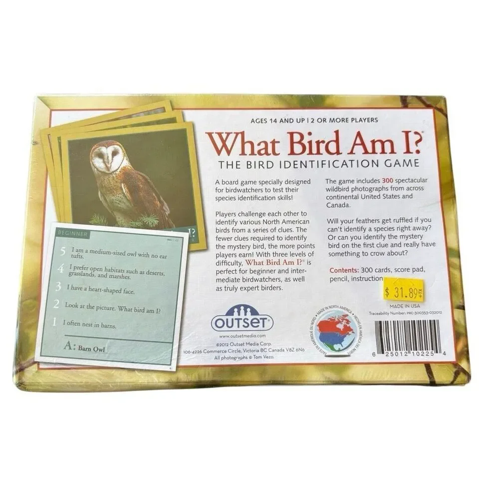 What Bird Am I? The Bird Identification Game *New-Read*